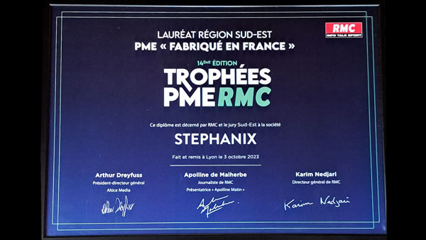 STEPHANIX_LAUREAT_FABRIQUE_EN_FRANCE_TROPHEES_PME_RMC